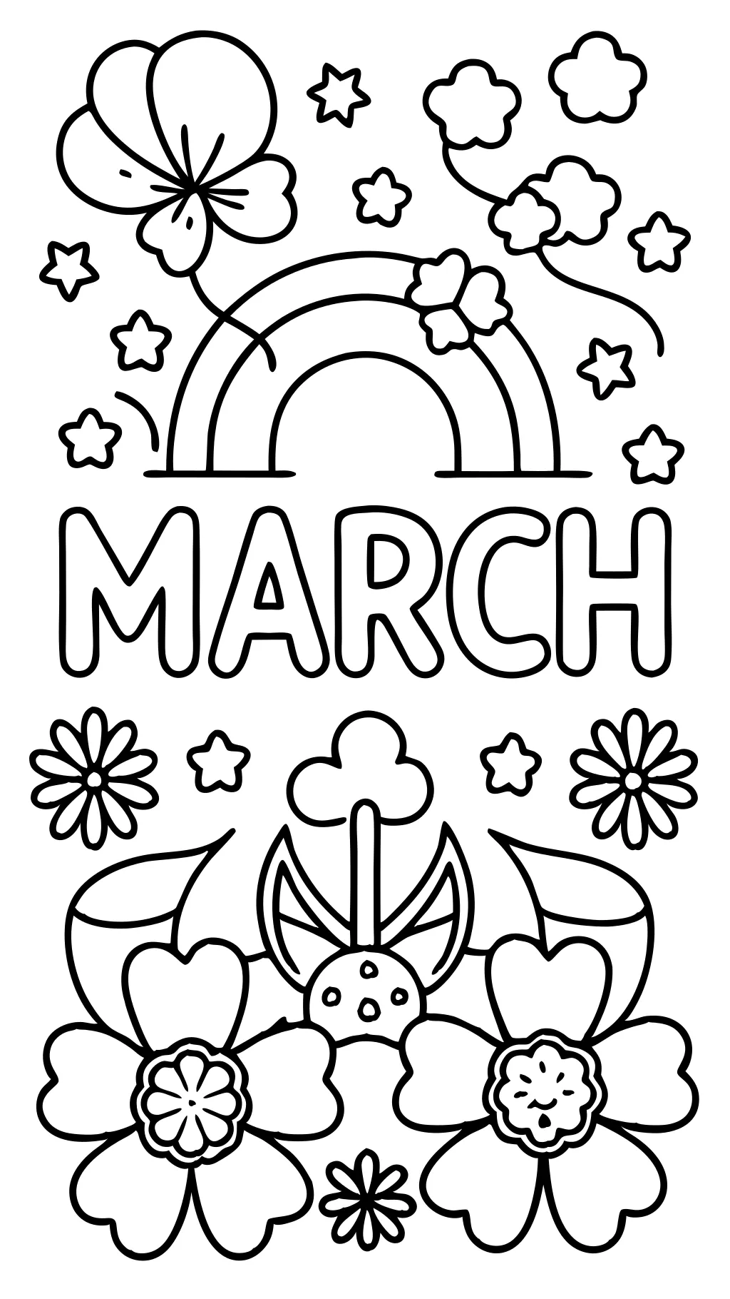 coloriages March